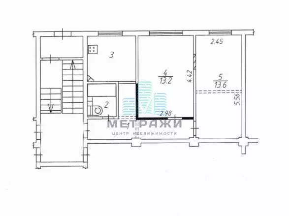 2-к кв. Калужская область, Калуга ул. Болотникова, 16 (45.1 м) - Фото 2