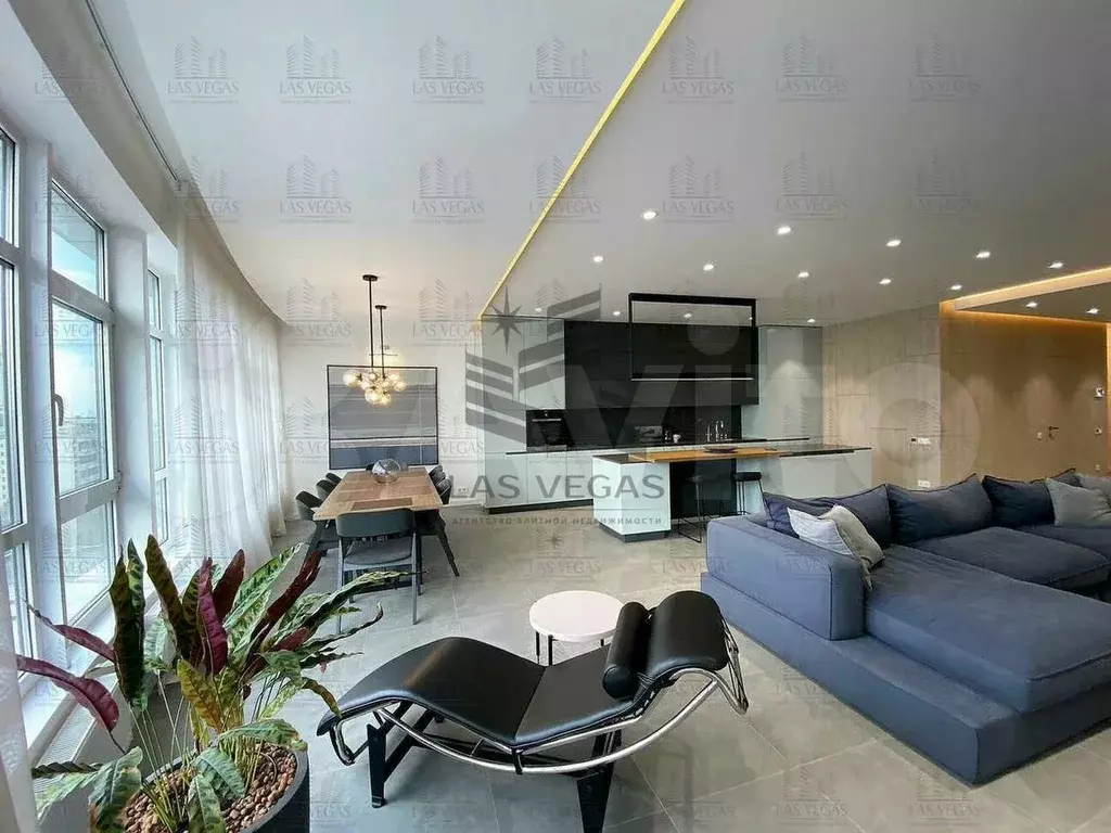 3-к. квартира, 180 м, 3/6 эт. - Фото 1