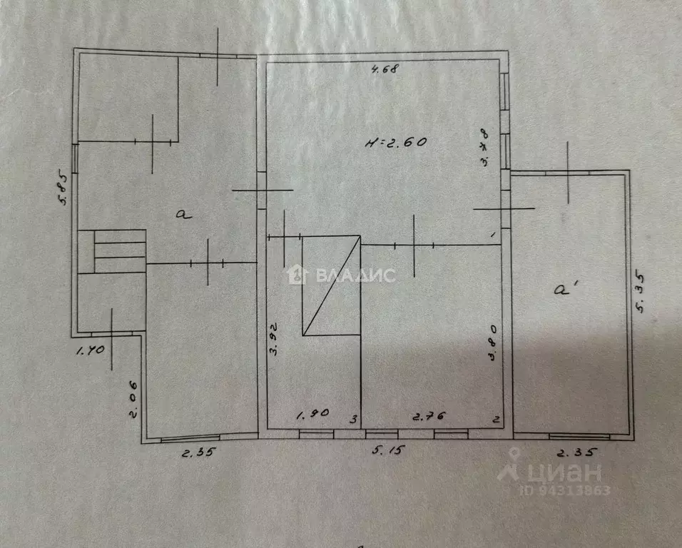 Дом в Владимирская область, Вязниковский район, Степанцевское ... - Фото 2