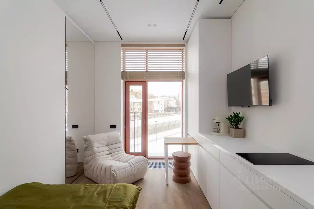 Студия Москва ул. Казакова, 7 (20.0 м) - Фото 1