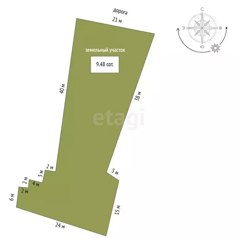 Дом в Коктебель, улица Ленина, 42 (39 м) - Фото 2