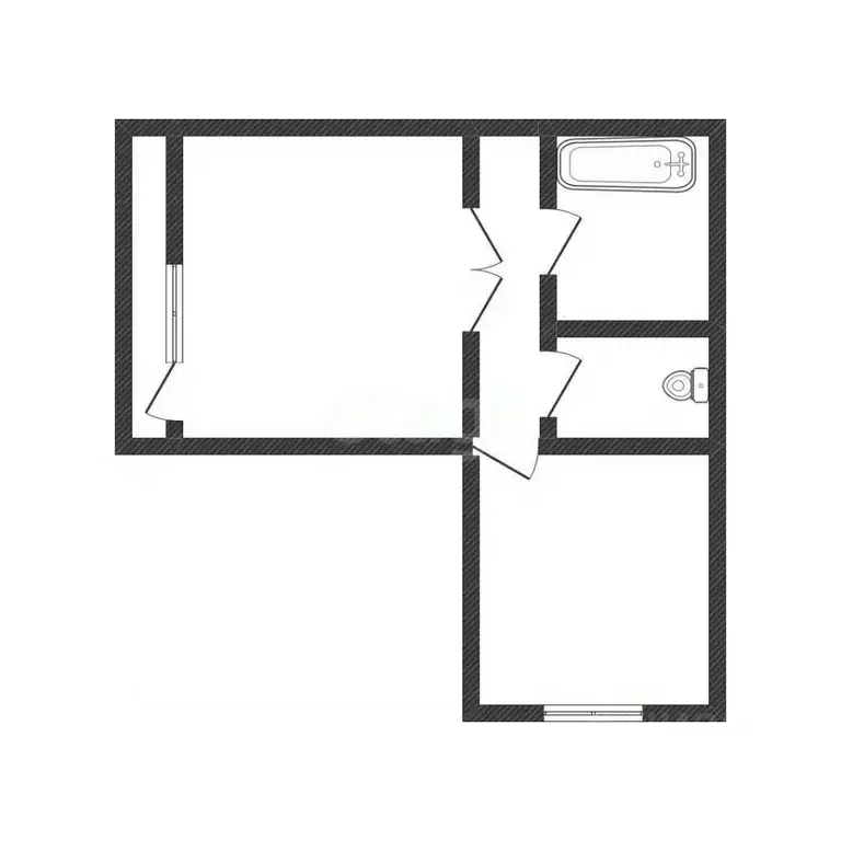 1-к кв. Иркутская область, Ангарск 225А кв-л, 1 (33.5 м) - Фото 2