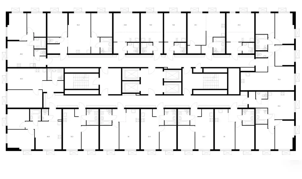 2-к кв. Москва Кавказский бул., 51к2 (51.5 м) - Фото 1