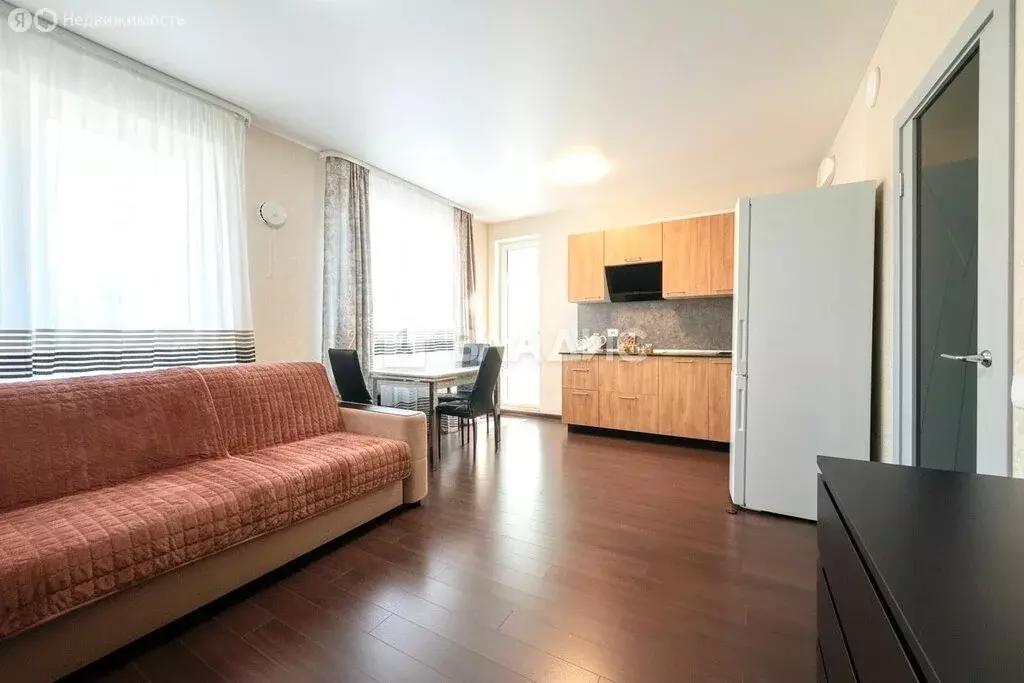 Квартира-студия: Петрозаводск, проезд Владимира Баскова, 2 (34.9 м) - Фото 2