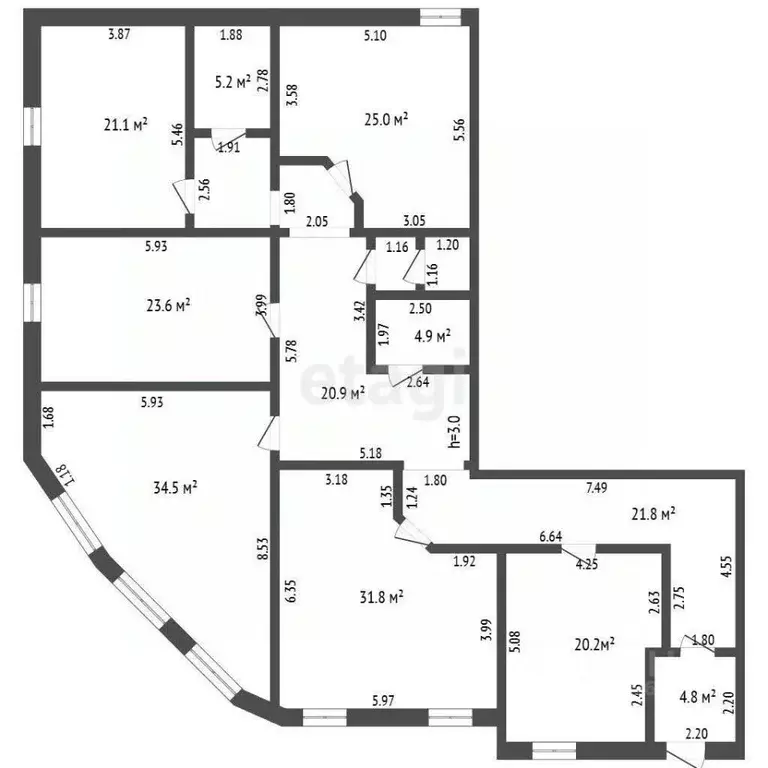 Офис в Московская область, Дубна Станционная ул., 32 (224 м) - Фото 2