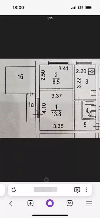 2-к кв. Москва Туристская ул., 4К2 (40.0 м) - Фото 0