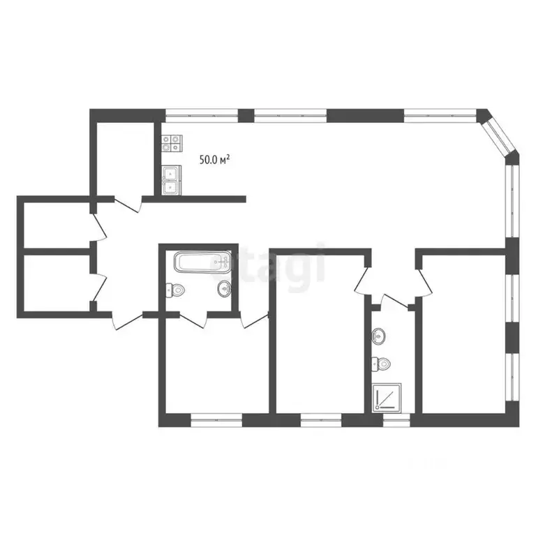 4-к кв. Крым, Ялта наб. Имени В.И. Ленина, 11 (173.0 м) - Фото 1