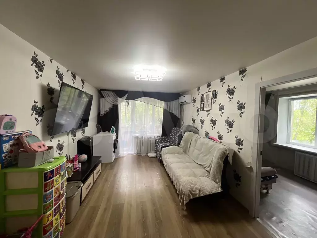 3-к. квартира, 51,2 м, 2/5 эт. - Фото 0