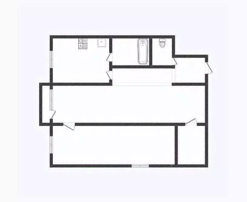 2-к кв. Костромская область, Нерехта ул. Победы, 9 (43.7 м) - Фото 2