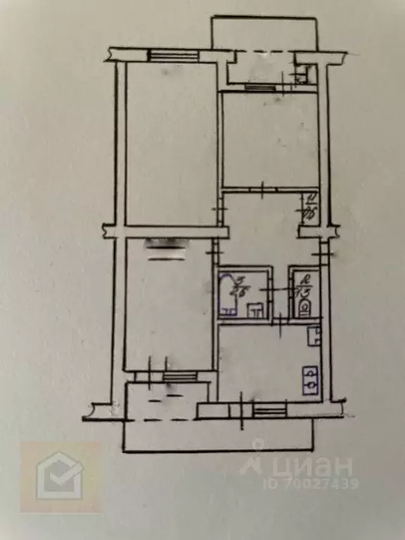 3-к кв. Севастополь ул. Хрусталева, 123 (70.2 м) - Фото 0