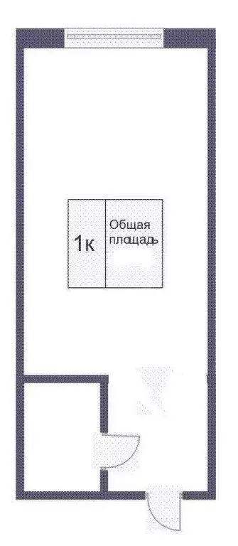 Квартира-студия: Топки, микрорайон Солнечный, 14 (27 м) - Фото 0