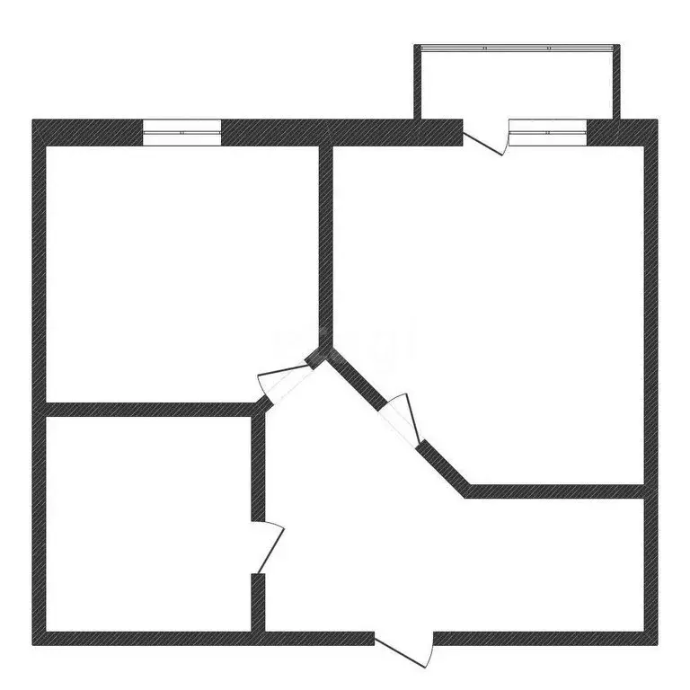 1-комнатная квартира: Кабицыно, улица Гоголя, 23 (38.1 м) - Фото 0