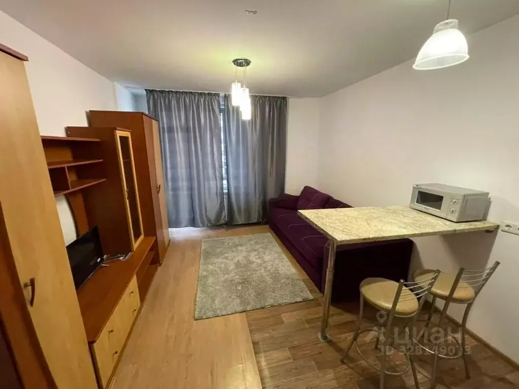 Студия Свердловская область, Екатеринбург Уктус жилрайон, Светлый мкр, ... - Фото 1