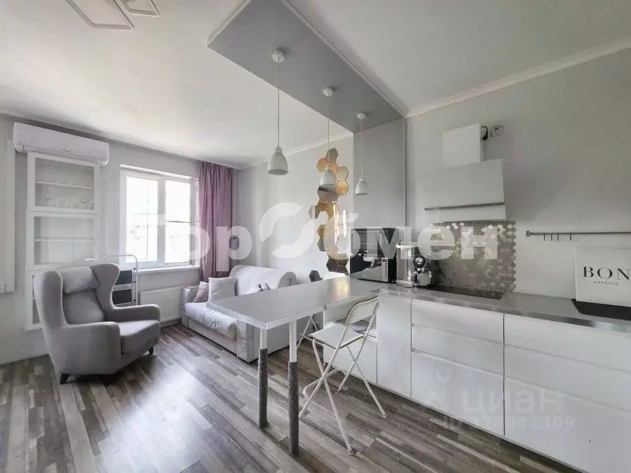 Студия Московская область, Красногорск ул. Молодежная, 4 (35.5 м) - Фото 1