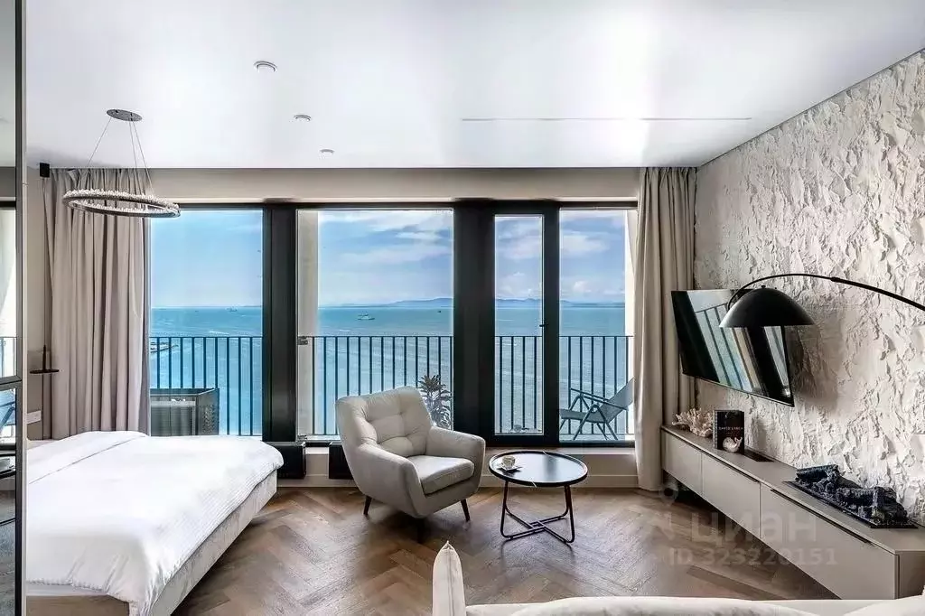 1-к кв. Приморский край, Владивосток ул. Мыс Кунгасный, 3Б (37.0 м) - Фото 1