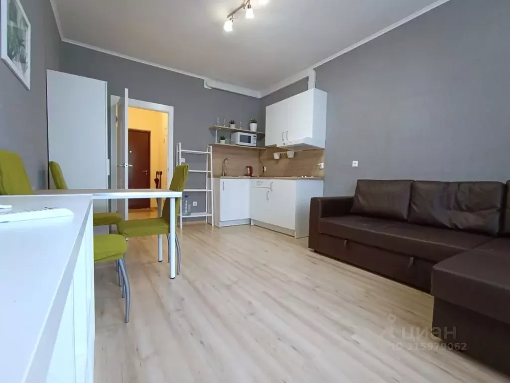 Студия Ленинградская область, Мурино Всеволожский район, аллея ... - Фото 1