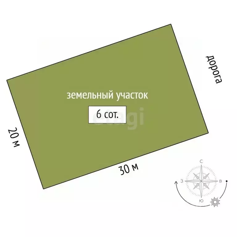 Участок в Ростовская область, Мясниковский район, Краснокрымское ... - Фото 2