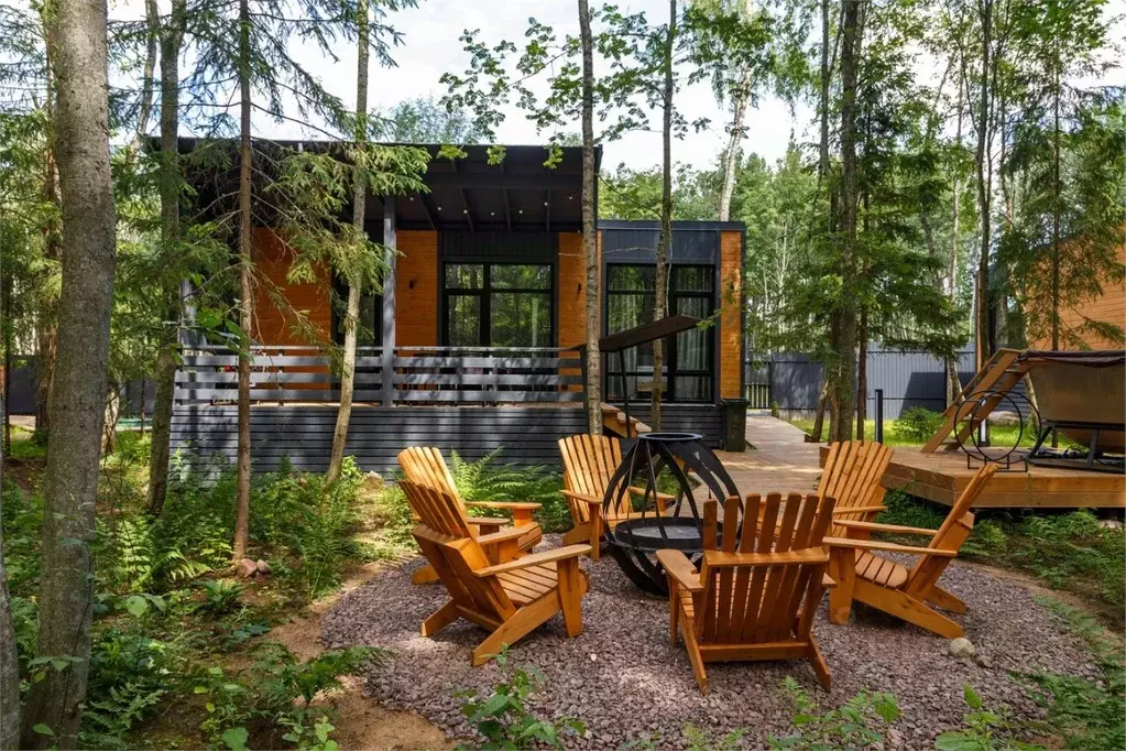 Дом в Ленинградская область, Приозерский район, Сосновское с/пос, ... - Фото 1