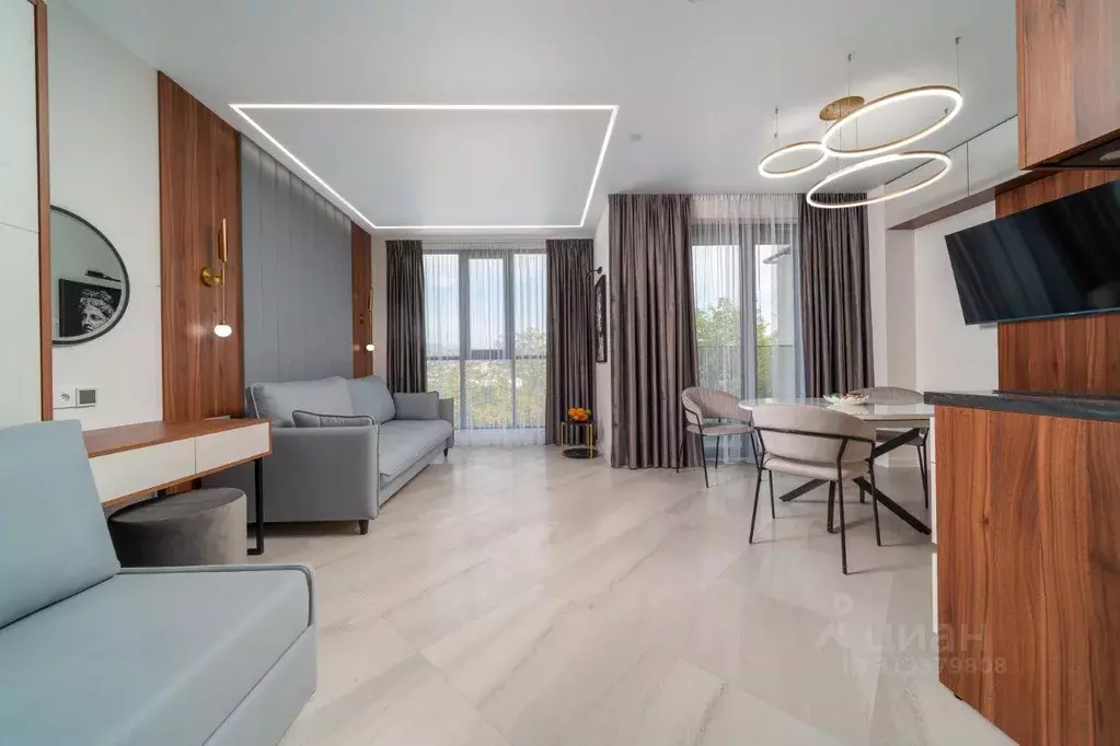 Квартира, 1 комната, 35.79 м - Фото 0