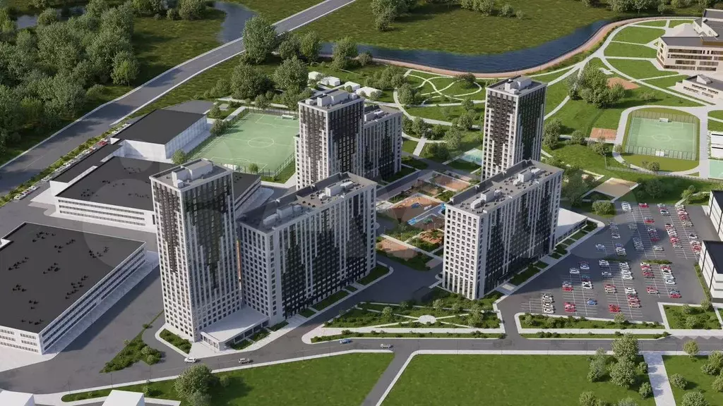 1-к. квартира, 17,7 м, 15/16 эт. - Фото 1
