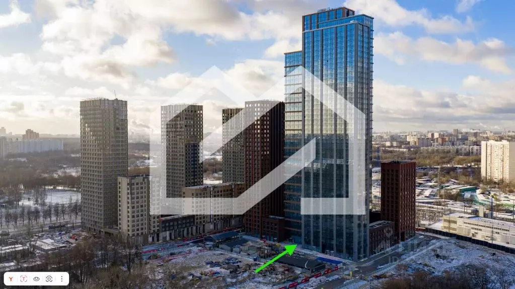 Торговая площадь в Москва Вейв жилой комплекс, 3 (132 м) - Фото 1