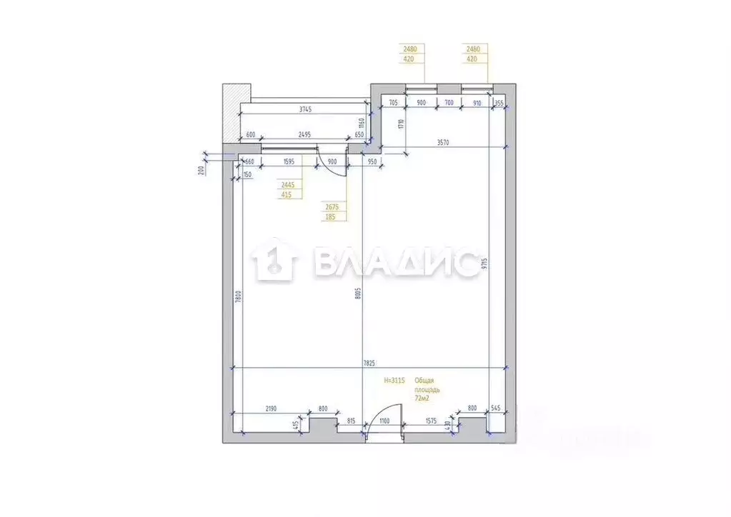 2-к кв. Московская область, Химки Клязьма-Старбеево мкр, Международный ... - Фото 2