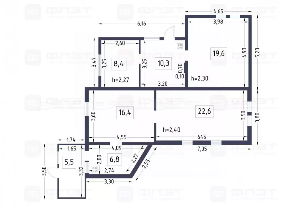 Дом в Татарстан, Казань Сормовская ул., 17а (90 м) - Фото 2