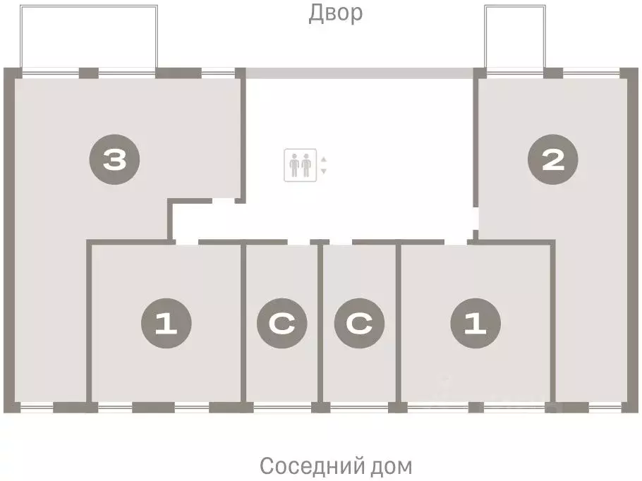 Студия Новосибирская область, Новосибирск Европейский Берег мкр,  ... - Фото 1
