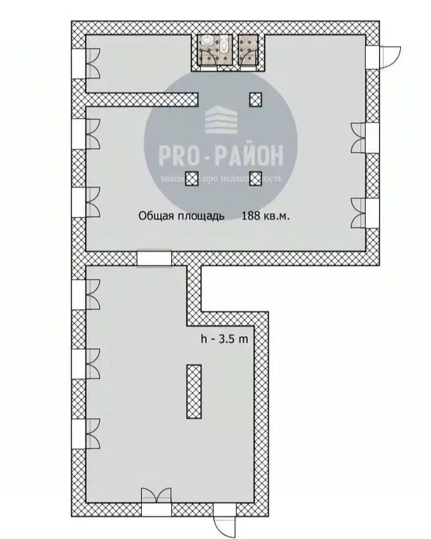 Офис в Алтайский край, Барнаул просп. Ленина, 26 (188 м) - Фото 1