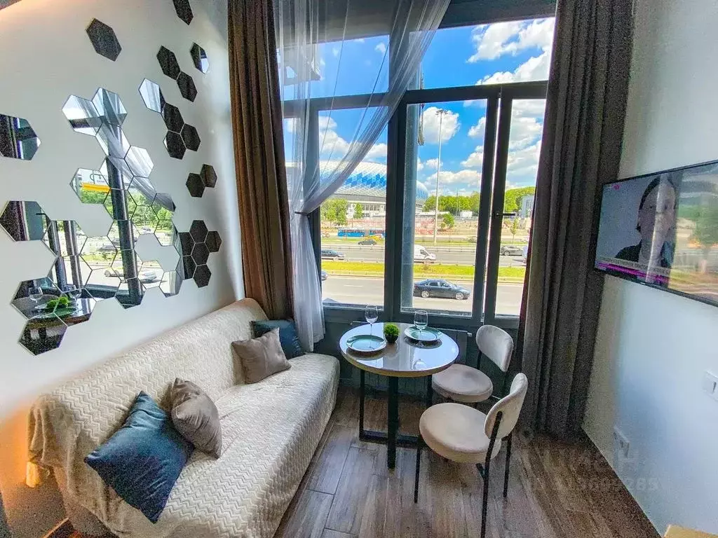 Студия Москва Ленинградский просп., 33А (21.0 м) - Фото 0