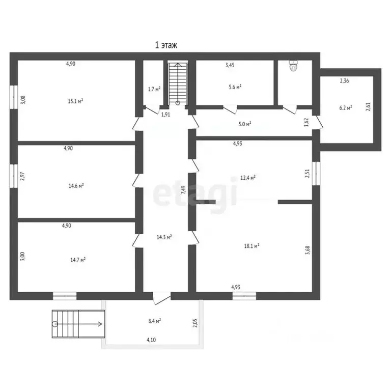Дом в Амурская область, Тында ул. Гагарина, 8 (143 м) - Фото 2