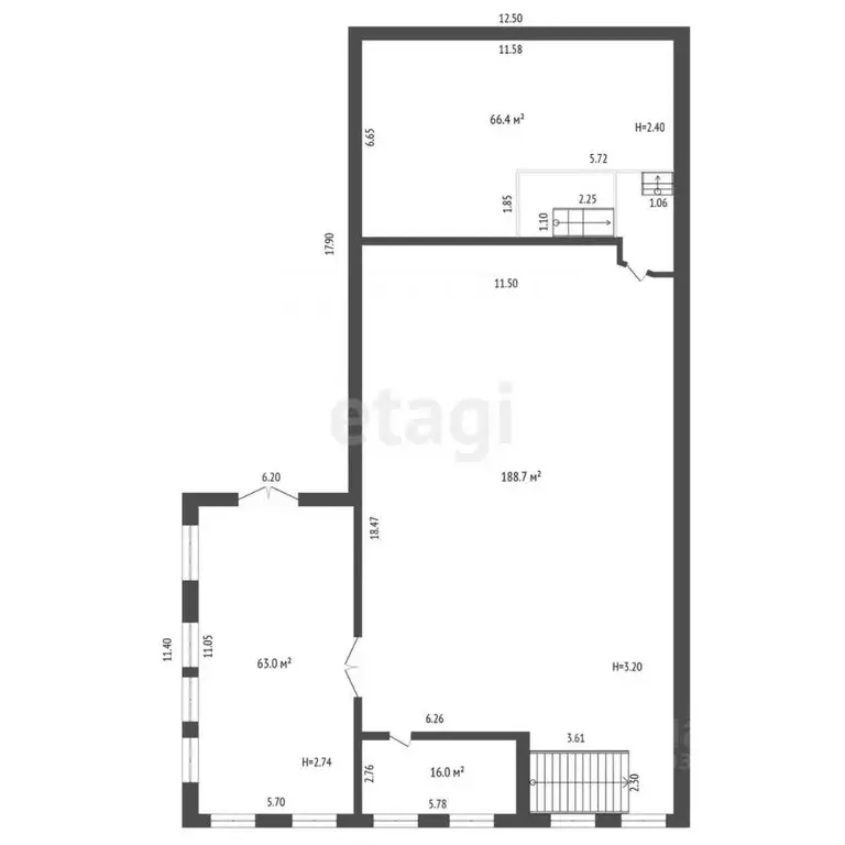 Помещение свободного назначения в Тюменская область, Тюмень Ямская ... - Фото 2