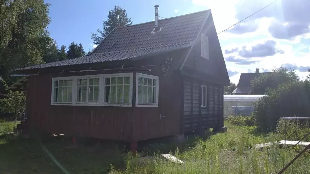 Дом в Ленинградская область, Лужский район, Мшинское с/пос, Яблонька ... - Фото 0