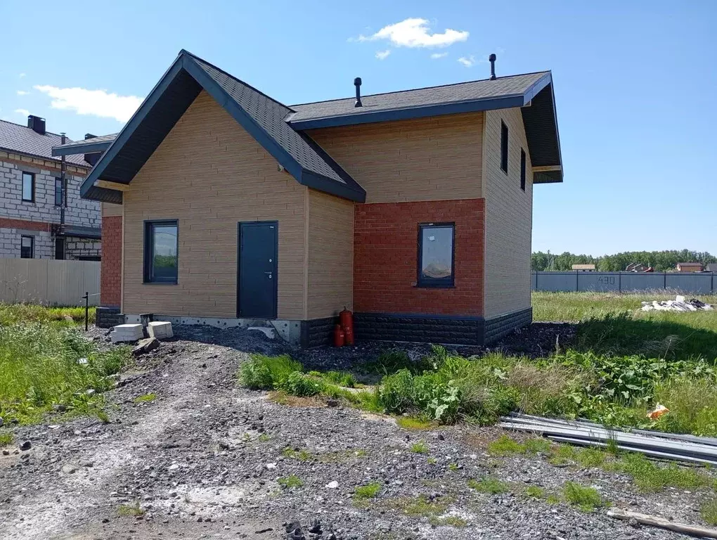 Дом в Челябинская область, Сосновский район, Краснопольское с/пос, д. ... - Фото 1