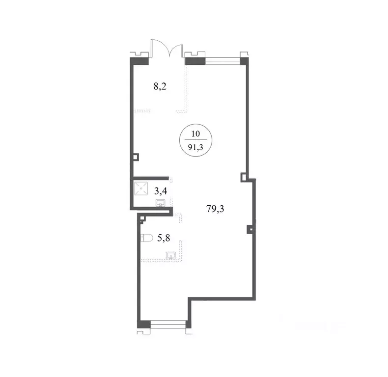 Помещение свободного назначения в Московская область, Одинцовский ... - Фото 1