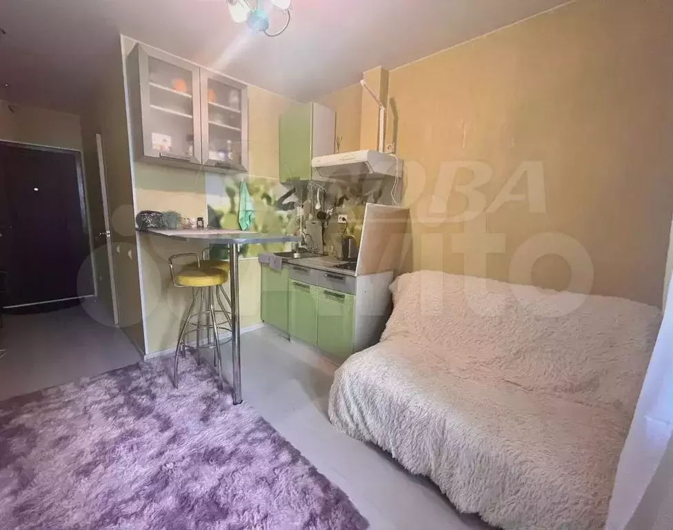Квартира-студия, 15,6 м, 5/10 эт. - Фото 1