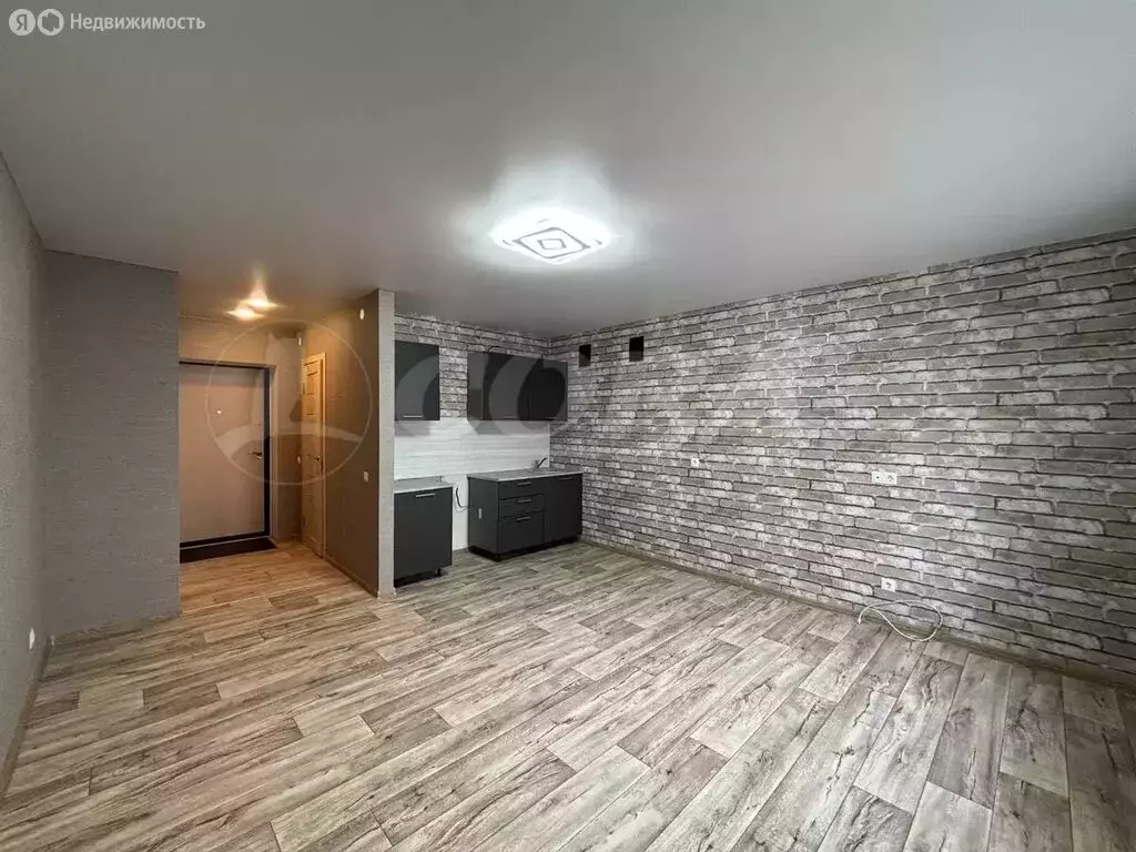 Квартира-студия: Тюмень, улица Николая Ростовцева, 22 (27.4 м) - Фото 1