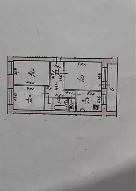 3-к. квартира, 64 м, 5/5 эт. - Фото 0