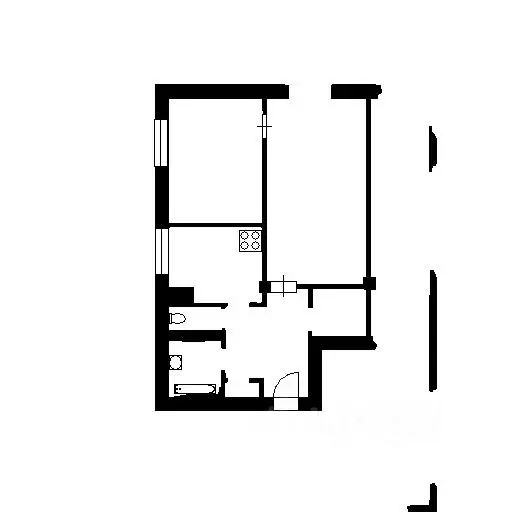 2-к кв. Москва Волоколамское ш., 6 (54.6 м) - Фото 2