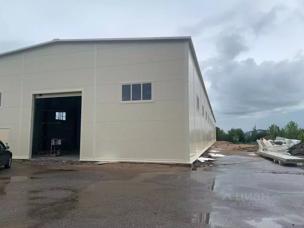 Склад в Ленинградская область, Ломоносовский район, Горбунковское ... - Фото 1