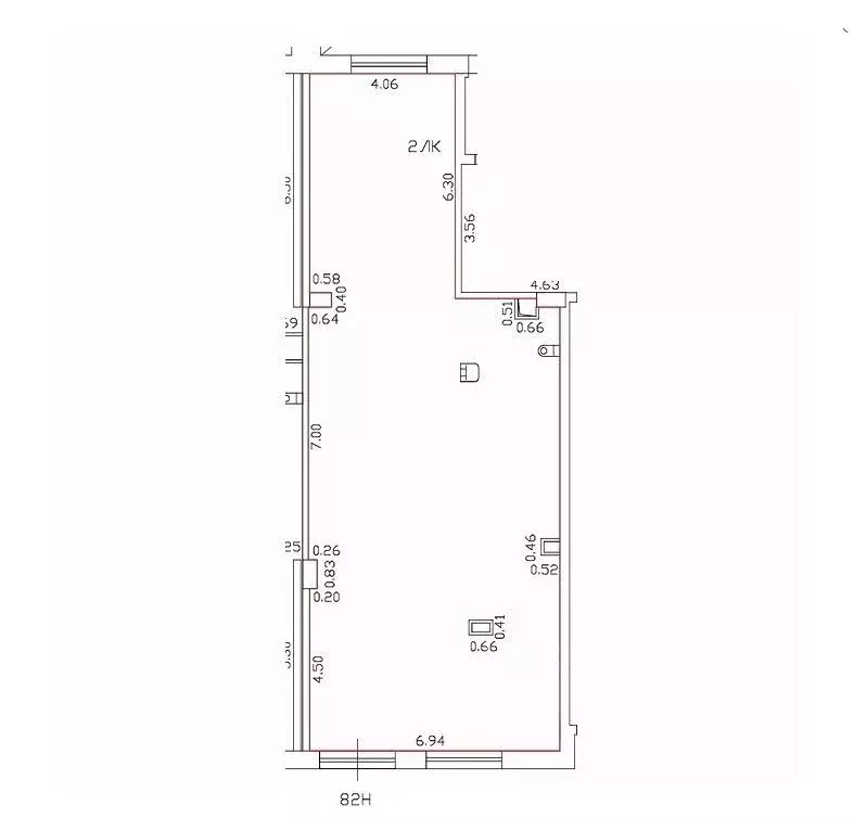 Помещение свободного назначения в Санкт-Петербург наб. Черной речки, ... - Фото 2