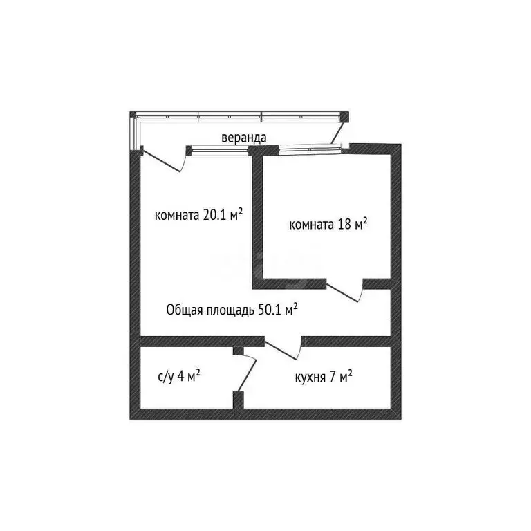 2-комнатная квартира: Геленджик, Одесская улица, 22/1 (50.1 м) - Фото 0