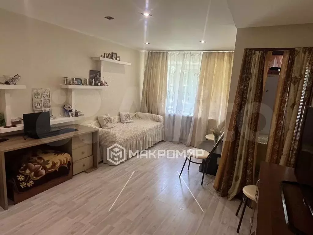 1-к. квартира, 30 м, 1/4 эт. - Фото 0