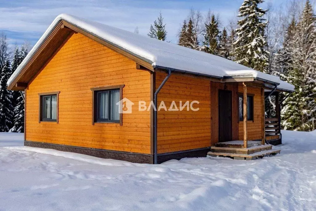 Дом в Карелия, Пряжинский район, с. Крошнозеро  (70 м) - Фото 1