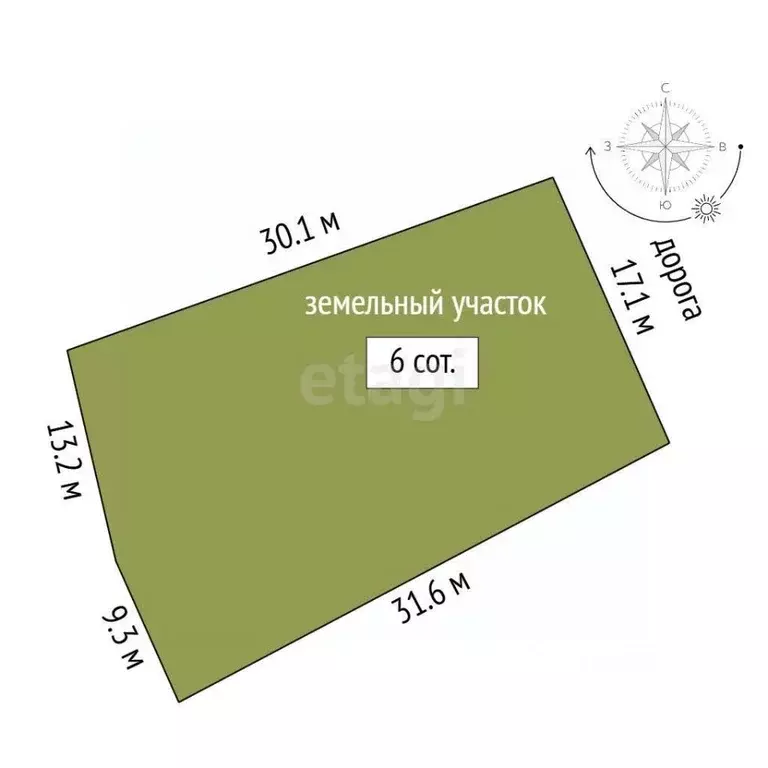 Участок в Крым, Симферополь ул. Бориса Хохлова (6.0 сот.) - Фото 2