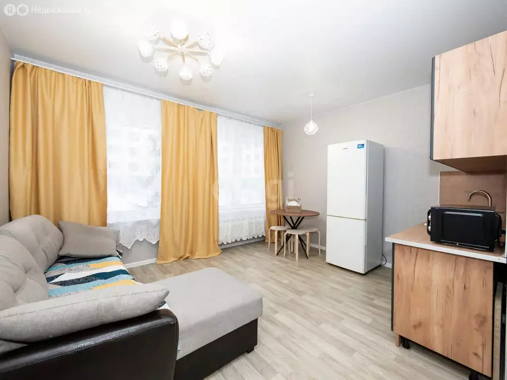 Квартира-студия: Новосибирск, Тайгинская улица, 39 (25 м) - Фото 1