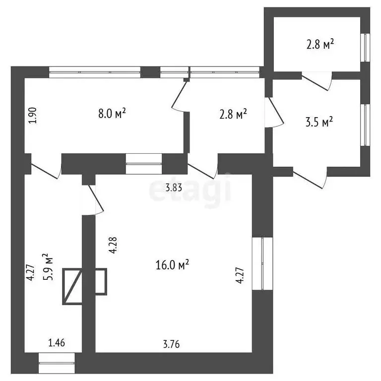 Дом в Коктебель, улица Ленина, 42 (39 м) - Фото 1