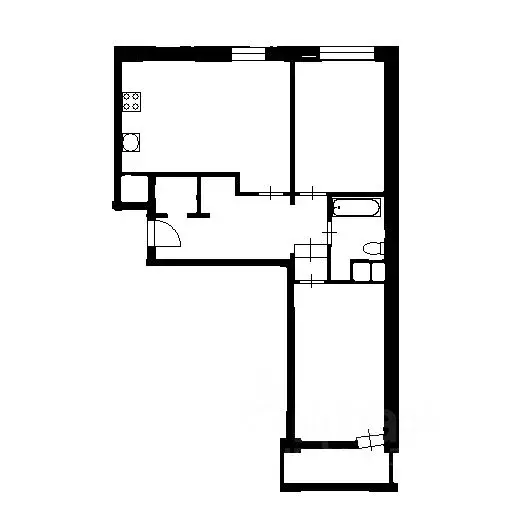 2-к кв. Москва ул. Архитектора Щусева, 1 (70.0 м) - Фото 1