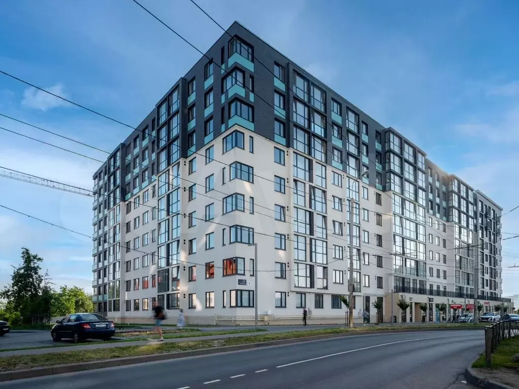 1-к. квартира, 38,9 м, 2/9 эт. - Фото 0