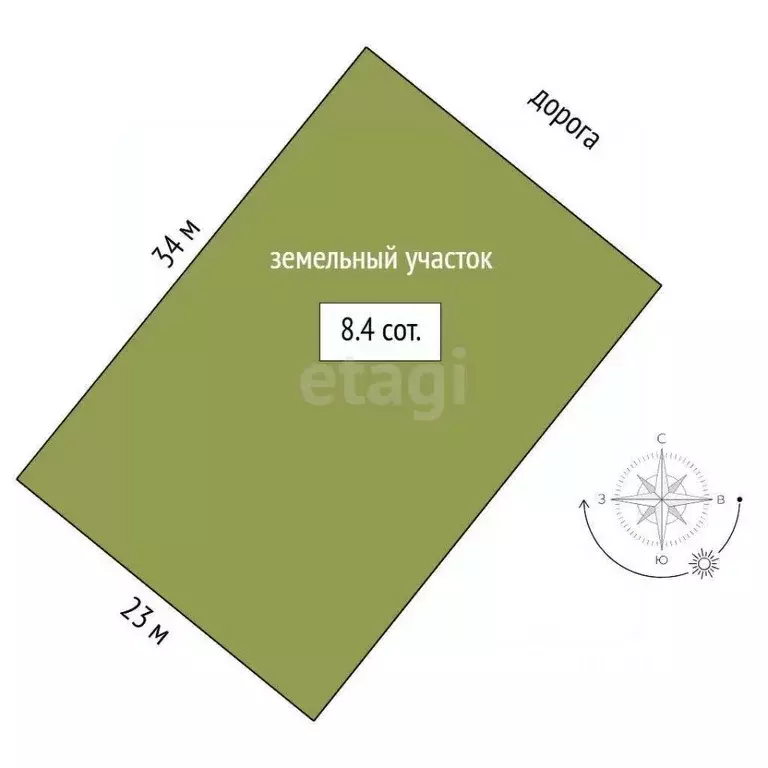 Участок в Тюменская область, Тюменский муниципальный округ, ... - Фото 1